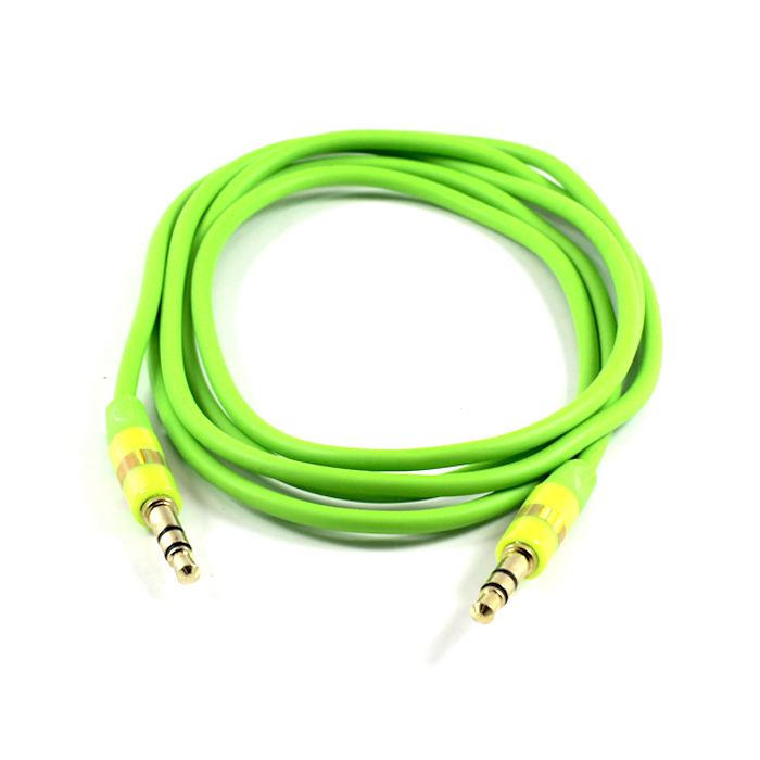 Auxiliary Cable 3.5mm to 3.5mm Cable (Green)